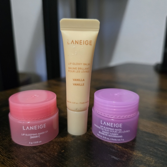 LANEIGE Other - LANEIGE Lip Sleeping Mask and Glowy Balm Set